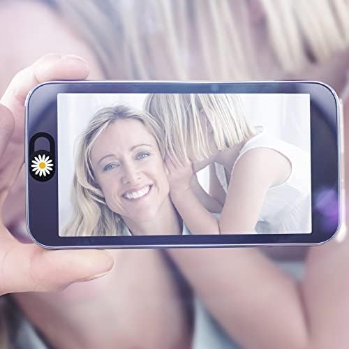 IMNEXT2U Webcam Cover Slide Ultra Thin Laptop Camera Privacy Protect Daisy - 1