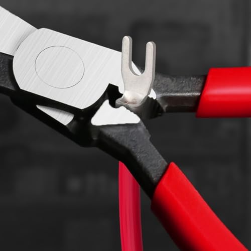 Robuste Schraubenausdreherzange zum Entfernen von gebrochenen, rostigen Schrauben, Werkzeug zum Entfernen von Schrauben mit starkem Klemmdesign und ergonomischem Anti-Rutsch-Ha (rot)