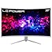 LC-Power Monitor Gaming sin Marcos de 38,5" QHD Curvo (3000R) (2560x1440, HDR 400, VA, 165Hz, 1ms, 350 CD/m, 2X DP 1.4/2x HDMI 2.0, AMD FreeSync) Soporte Ajustable en Altura - LC-M39 -QHD-165-C