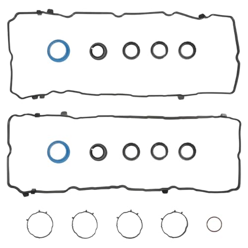 Image of VC1184G Engine Valve Cover Gasket Set fits Pacifica 2017-2022, Voyager 2020-2022, Durango 2016-2022, Ram 2019-2020, Grand Cherokee 2016-2019, Wrangler 2018, DOHC 24V with Grommets Replaces VS50919,