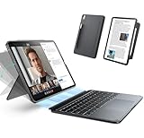 Compatibility: only for iPad Pro 13" (M5/M4, 2025/2024); Model: A2925, A2926, A3007,A3360,A3361,A3362 Magnetic Detachable Design: a secure magnetic connection lets you attach the keyboard for typing or remove it for a streamlined tablet experience—pe...