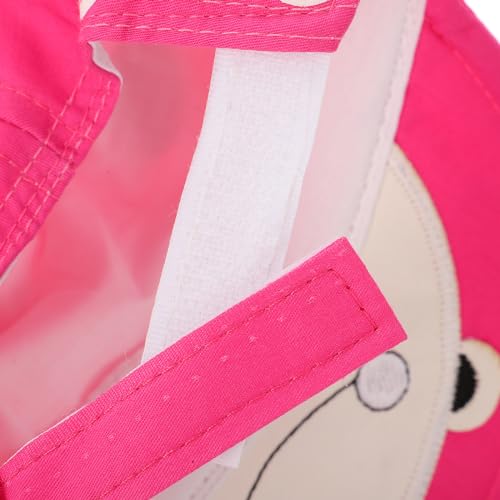 KESYOO Kids Bucket Hat Cow Pattern Shaped Brim Sun Hat Peaked Cap Sun Block Cap (Random Inner Cloth Color)4