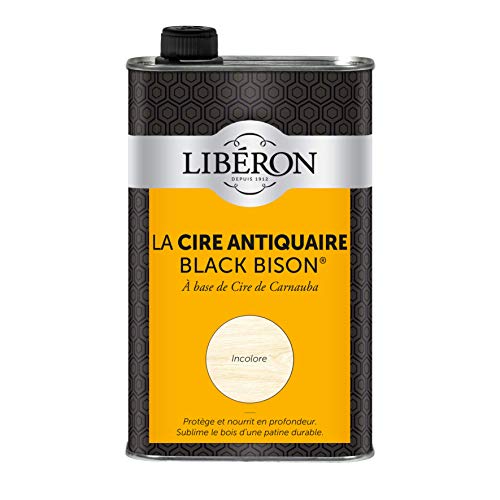 Libéron Cire antiquaire Black Bison Liquide, Incolore 1L
