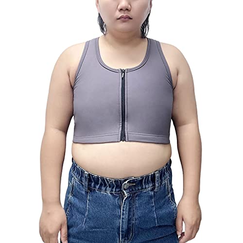 Binder FTM BaronHong demi-débardeur zippé plat et chaud doublé polaire