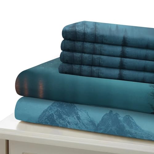 Parure de lit hypoallergique pour couple avec housse zippée 3DMax