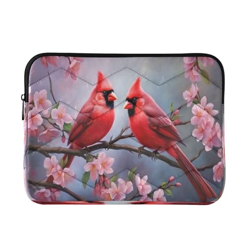 Funda para Laptop 13-14 Pulgadas con Diseño de Pájaro Cardinal miniatura 1