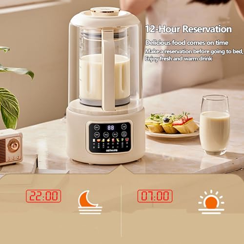 Machine à lait de noix facile à nettoyer avec couvercle anti-bruit - 4