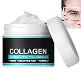 Collagen Mens Anti-Wrinkle Cream,Mens Anti-Aging Facial Cream,Collagen Men's Anti-Aging Cream,Skin Tightening Mens Cream,Particle Face Cream for Men,Face Firming Cream Tightening and Lifting,30G