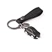 MILESI Freedom Road Trip Car Special Keychain with Led Light Fashion Pendant (Black Car)