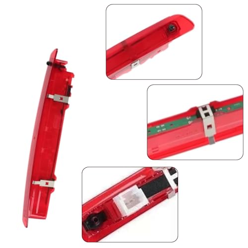 Riloer Rear Third Brake Light, LED Centre High Level Rear Brake Light Replacement, High Level Stop Light Compatible with Nissan Qashqai +2 J10 2007-2015 - Image 3