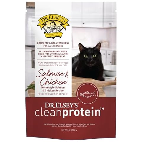 Dr. Elsey's cleanprotein Salmon & Chicken Homestyle Recipe All-Meat Pouch Cover