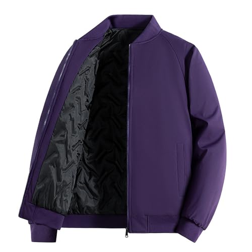 UHouse Veste Homme Coton Blouson Respirant Blousons Automne Bombers Sport Vetement Décontracté Vêtements Pour Hommes Portables Bomber Mi Saison Hiver Vestes...