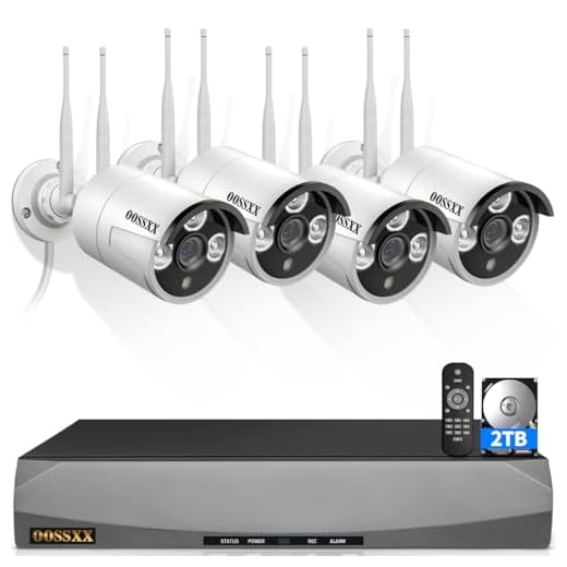 Enhanced Dual Antenna Security Camera System