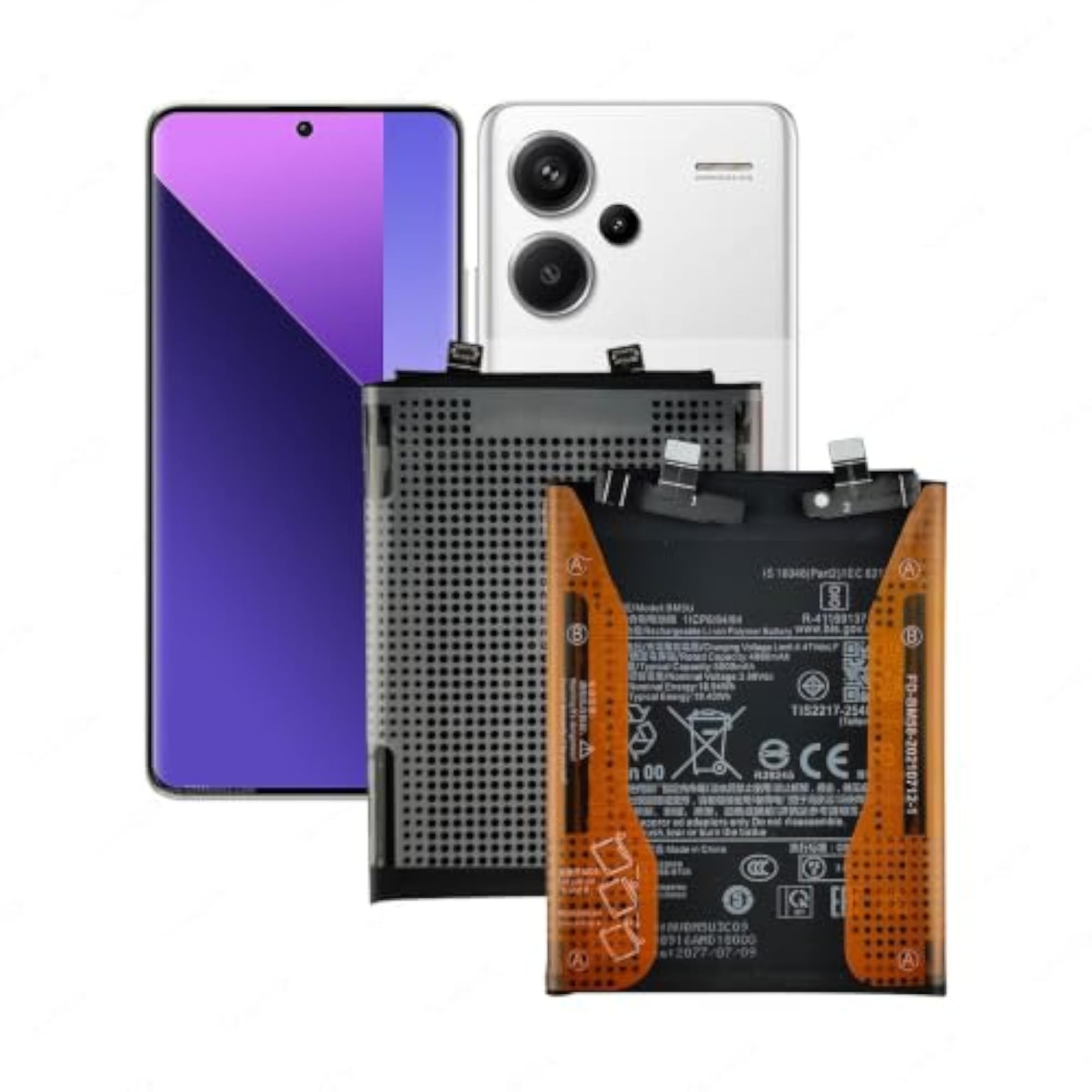 Battery for REDMIE Note 13 Pro Plus 5G, 5000mAh