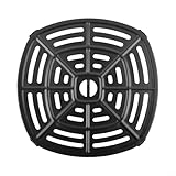 Oniissy Für Air Fryer Plate Tray 21 x 21 cm mit vier Eckenschutz, Ersatzschale, Ersatz-Luftfritteusen-Crisper Plate Grill Pan Tray Zubehör