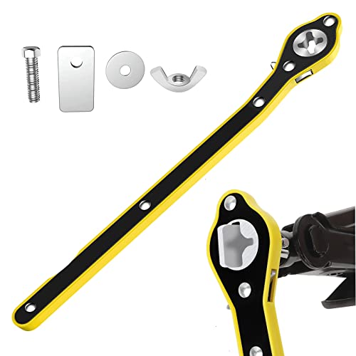 KAISAL Clé de Cric de Voiture,Cric à Cliquet pour Voiture avec Universel Adaptateurs Convient à...