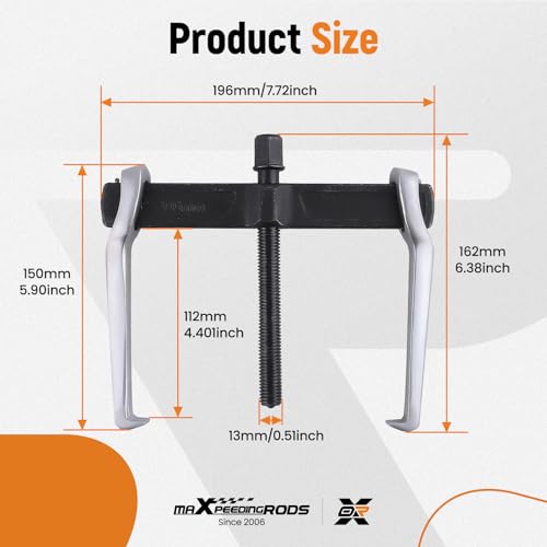 Extracteur d'engrenage à 2 mâchoires 20,3 cm maXpeedingrods réglable