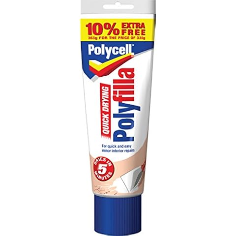 Polycell Multi Purpose Quick Drying Polyfilla 330g Tube (327232) Cover