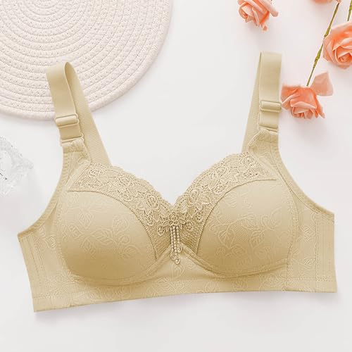 Womens Loose Fit Lace Bras Lingeries Panties for Women Thin Seamless Wireless Bras 2025 Trendy Y2K2
