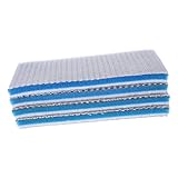 ibasenice 4 Piezas Filtro Esponja para Acuario de Alta Densidad Absorbente y Reutilizable para Tanque de Peces Filtro Pad para Purificación y Limpieza del Agua