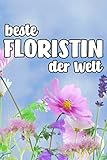 beste Floristin der Welt: nummeriertes A5 Notizbuch Journal Dotted mit Index – 120 Seiten Bullet Journal