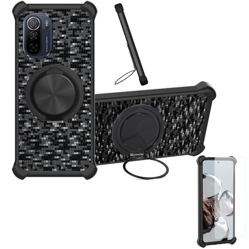 �Ή� Ulefone Note 13p �P�[�X Phone Case [1�� 9H+�d�x���� �K���X�t�B����][360°��]���X�^���h�A�}�O�l�b�g��]CX-11-HEI