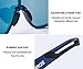 ROCKBROS Polarized Sunglasses UV Protection for Women Men Cycling Sunglasses, Blue