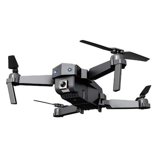 HaiMa Sg107 Hd Aerial Folding Rc Camera Drone Con Switchable 4K 50X Zoom Rc Quadcopter Rtf - Flusso Ottico 4K Nero Con Borsa