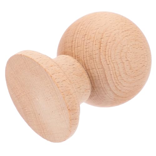 Zerodeko Massivholzmöbel Kugelfuß Runde Endstücke für Bettpfosten und Treppenaufschläge aus Unbehandeltem Holz Unverzichtbar für Innenausstattung und Möbelrestauration