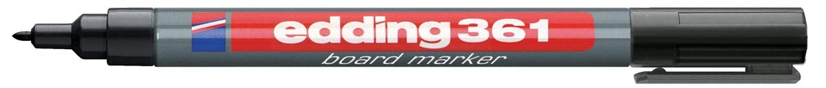 Edding 4-361001 Flip Chart Pens, Whiteboard Markers, Cases and Accessories Board Marker 1 mm 361 Black