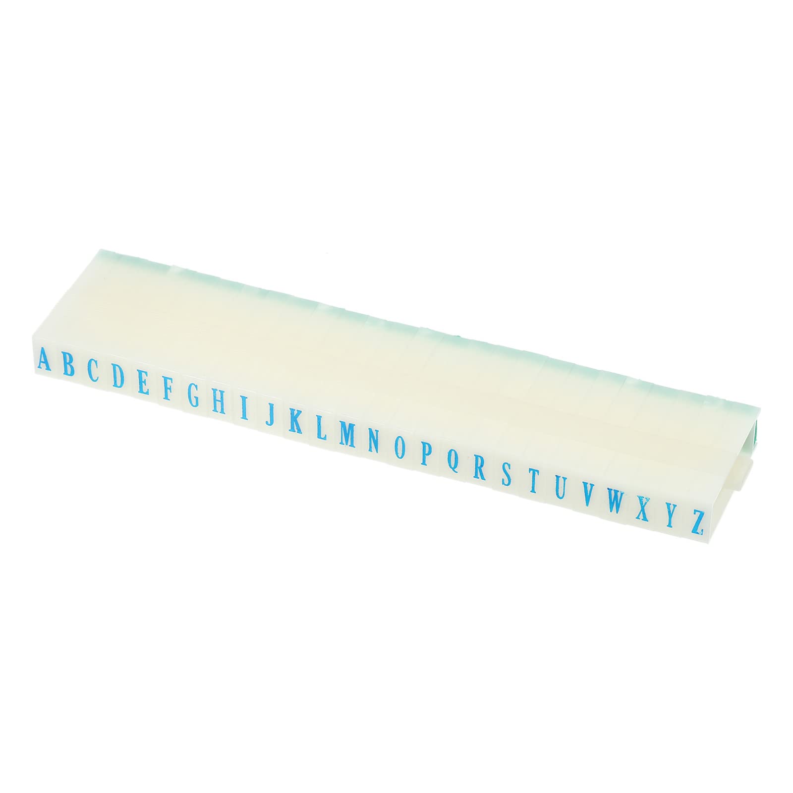 PATIKIL Staccabile Numero Lettera Timbro, Plastica 9+26 Cifre Carattere Dimensione 4 Numero 0-9 Alfabeto AZ Combinazione Set per Carta Album Insegnamento