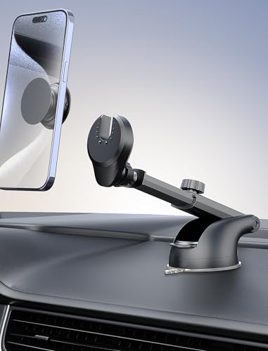 TOPGO [2024 Upgraded Socket Car Phone Mount, [Extra Sticky, Non-Shaking] Multi-Functional Suction