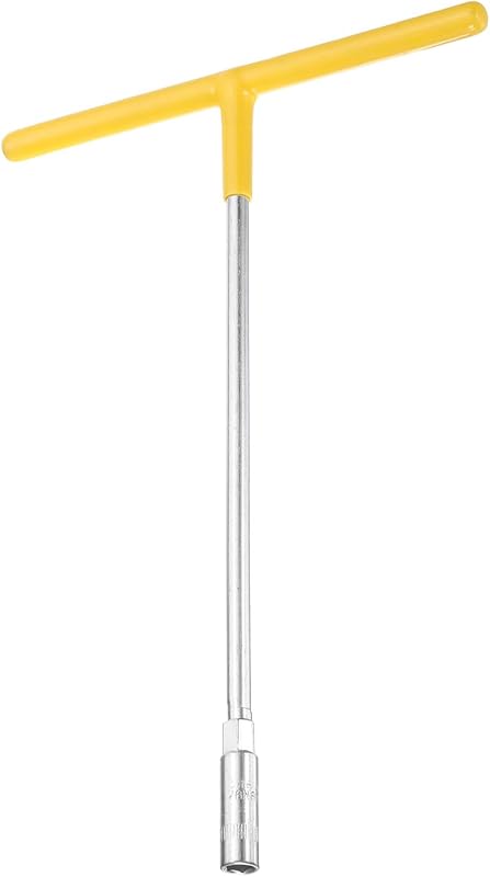 Chave de Soquete Manual em T de 8 mm HARFINGTON em Aço-Carbono, Hexagonal de 6 Pontos, Cabo Antideslizante para Reparos Automotivos