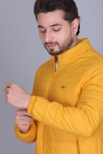 Image of RARE TIMES Men Puffer Jacket | Padded Jacket | Quilted Jacket | Trendy Winter Full Sleeve with Zipper Pocket Jacket (Pack of 1)