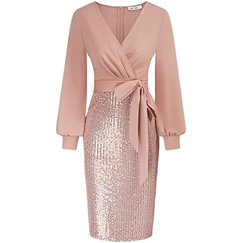 GRACE KARIN Plus Size Winter Party Dress Cover