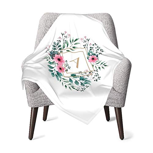 Boys Girls Strange Letters Baby Blankets Cute Unisex Baby Plush Super Soft Printed Newborns Blanket Baby Swaddles Gifts and Infant Shower Items Nursery Stroller Crib 30x40inch