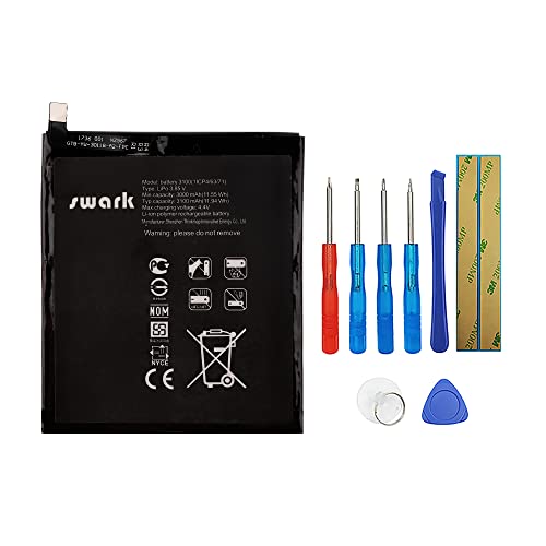 Swark Batteria BQ 3100 compatibile con BQ Aquaris