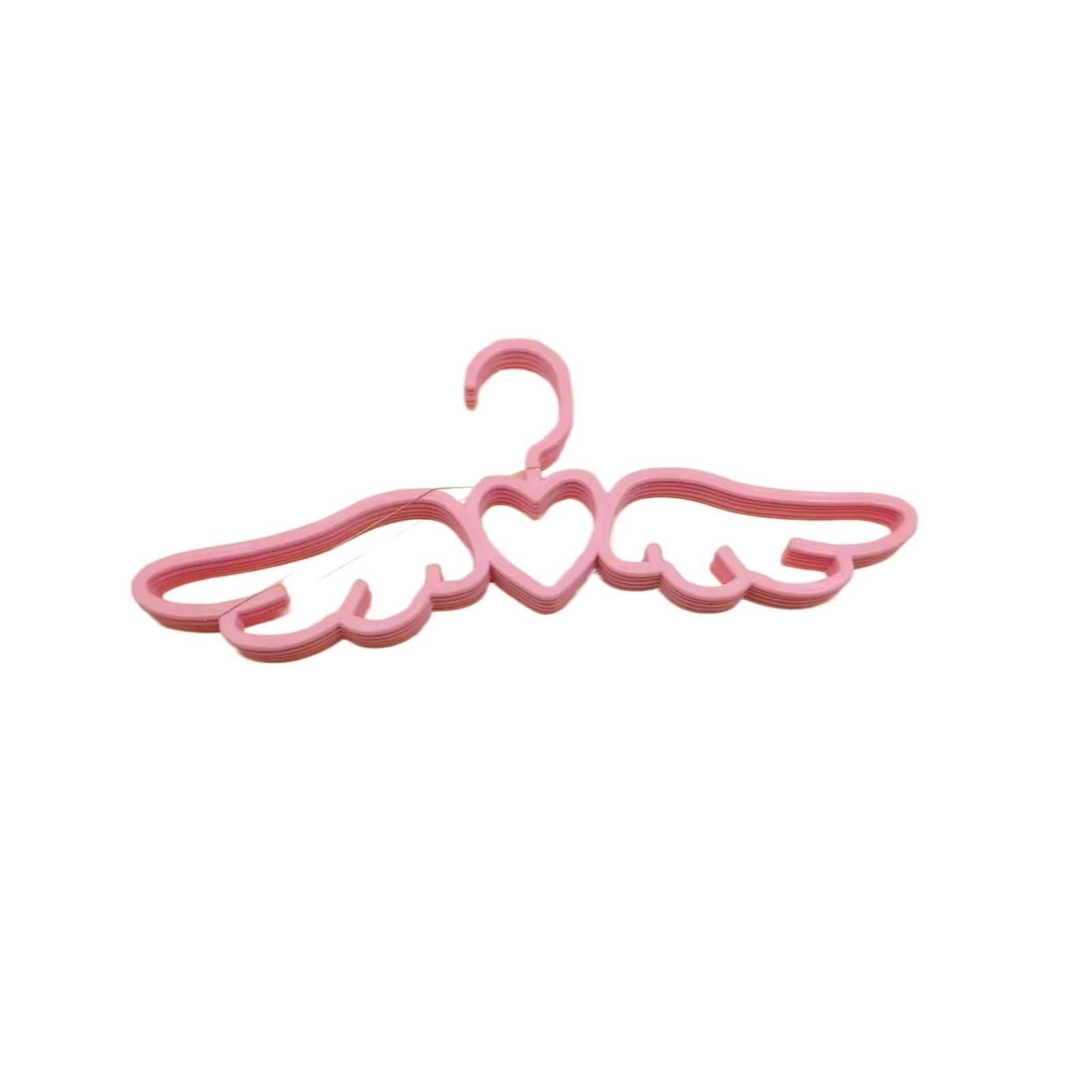 20/10/5pcs Hanger Clothes Household Drying(PINK,12PCS)