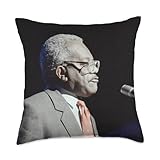 Trevor McDonald Presenter Newsreader 1993 Throw Pillow