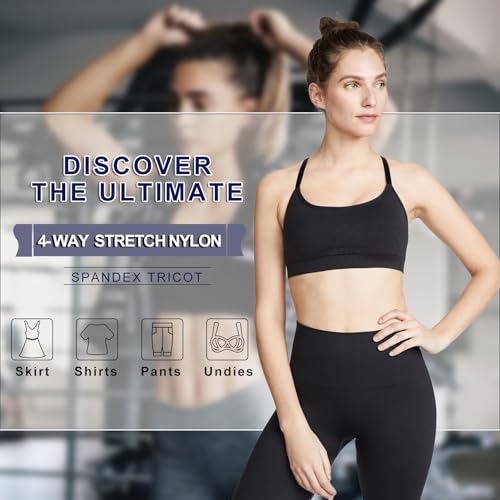 M Mute Touch NYLON-SPANDEX-FABRIC-FLESH-PINK-1M Nylon Spandex Fabric | Matte Tricot Swimsuit Fabric thumb #4