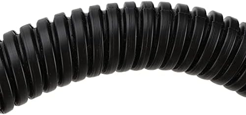 MANCHAP 40 M Corrugated Tube, Inner Ø10mm Black Split Conduit, Plastic Wire Tube Flexible Car Tubing/Trunking Tidy Slit Tube for Pipe Hose Protection, Cable Management