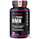 miNATURALS NMN Supplement Canada NAD+ Booster with Resveratrol & Quercetin - 120 Capsules - Anti-Aging, Energy & Cellular Repair
