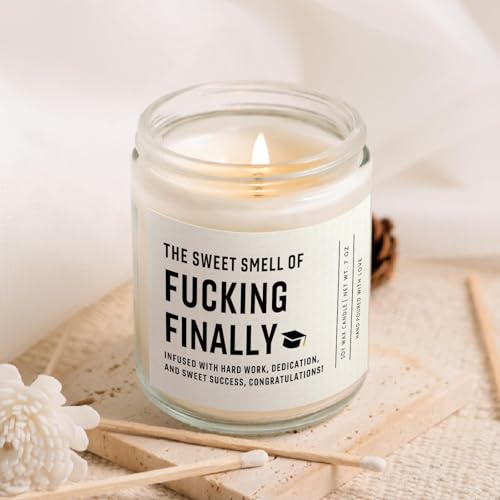 Shqiueosfunnygraduationgiftsforherhimgraduationcandleforwomenmenlavenderscented7ozgraduationgiftsformastersdegreecollegehighschoolphdgradgiftsfornurselawschool Urban Country Home Decor Shqiueos funny graduation gifts for her him graduation candle for women men lavender scented 7 oz graduation gifts for masters degree college high school phd grad gifts for nurse law school urban country home decor