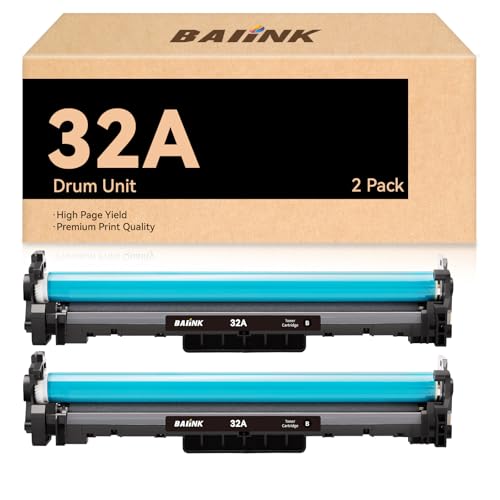 BAIINK Bateria de substituição compatível com bateria HP 32A CF232A compatível com impressora HP Pro