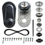 GYMMEDS 30 Series Torque Converter 3/4' Bore Fit for Predator 212cc Engine CVT Clutch 10T #40/41/420 & 12T #35 Chain Replacement Go Kart Mini Bike Manco Comet TAV2 30-75 Drive Belt Pulley Parts Kit.