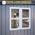 YOPTO 12x10 FT Outdoor Storage Shed,Metal Shed W/Window & Floor Frame,Garden Tool House W/Sloped Roof,Lockable Doors & Air Vents,for Backyard Patio Lawn,Gray