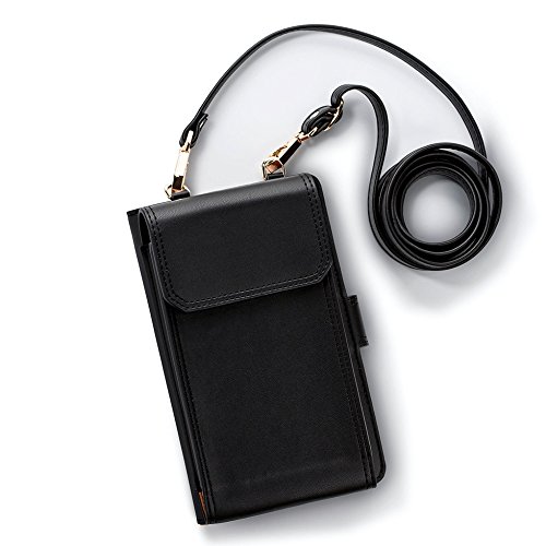 Multifunctional Phone Purse Roomy Small Cross-body Bag for Women Pouch Bag Fit 5.5 inch Below Cellphone