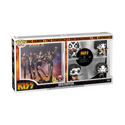 Funko 60995 Pop Albums Deluxe: Kiss (Gw), Multicolour