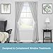 Kenney 58723012 Classic Drapery Holdback, Satin Nickel, 2-Pack