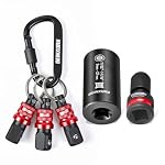 GEINXURN – Geinxurn 5-teiliges Stecknuss Adapter Set mit Schlüsselring,